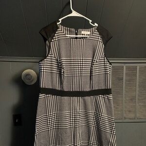 Houndstooth Dress